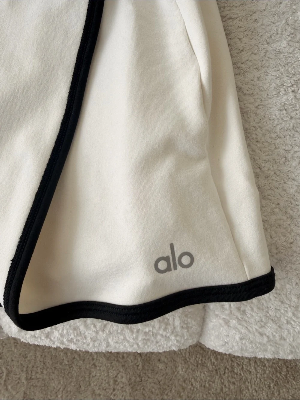 ALO Yoga white athletic